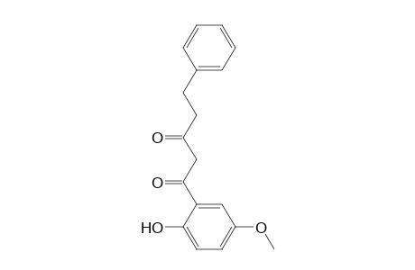1-(2-Hydroxy-5-methoxyphenyl)-5-phenyl-1,3-pentanedione