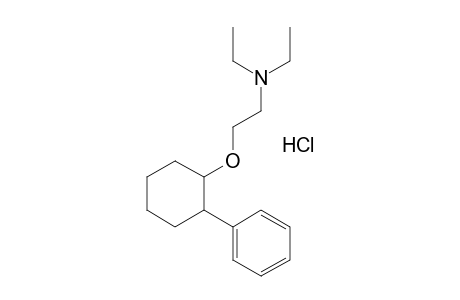 2-[(2-PHENYLCYCLOHEXYL)OXY]TRIETHYLAMINE, HYDROCHLORIDE