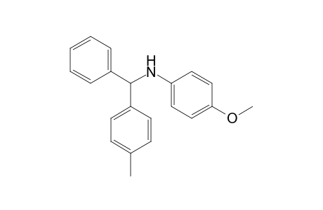 4-Methoxy-N-[phenyl(p-tolyl)methyl]-benzenamine