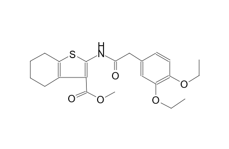 benzo[b]thiophene-3-carboxylic acid, 2-[[(3,4-diethoxyphenyl)acetyl]amino]-4,5,6,7-tetrahydro-, methyl ester