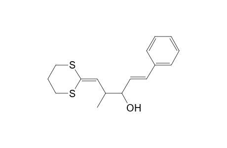 2-(1-Methyl-2-anti-hydroxy-4-phenyl-3-butenyl)methylene-1,3-dithiacyclohexane