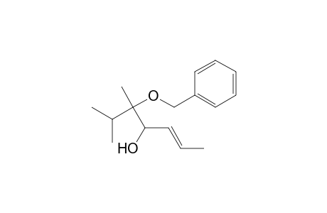 2,3-Dimethyl-3-(phenylmethoxy)-5-heptene-4-ol