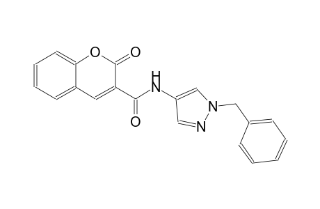 N-(1-benzyl-1H-pyrazol-4-yl)-2-oxo-2H-chromene-3-carboxamide