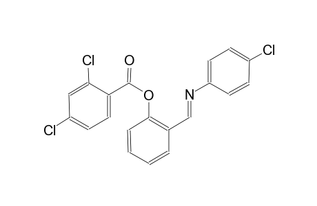 benzoic acid, 2,4-dichloro-, 2-[(E)-[(4-chlorophenyl)imino]methyl]phenyl ester