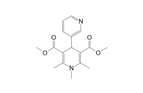 Pyridine-3,5-dicarboxylic acid, 1,4-dihydro-1,2,6-trimethyl-4-(3-pyridyl)-, dimethyl ester