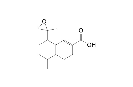 2-Naphthalenecarboxylic acid, 3,4,4a,5,6,7,8,8a-octahydro-5-methyl-8-(2-methyloxiranyl)-