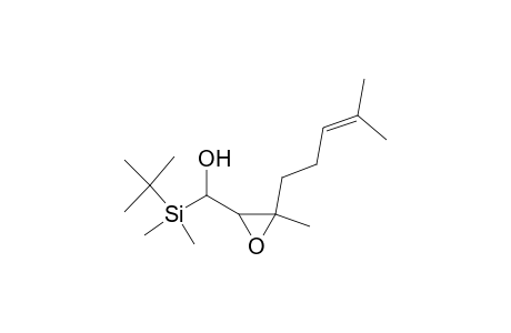 Oxiranemethanol, .alpha.-[(1,1-dimethylethyl)dimethylsilyl]-3-methyl-3-(4-methyl-3-pentenyl)-