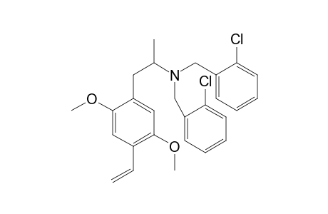 N,N-Bis(2-chlorobenzyl)-2,5-dimethoxy-4-vinyl-amphetamine