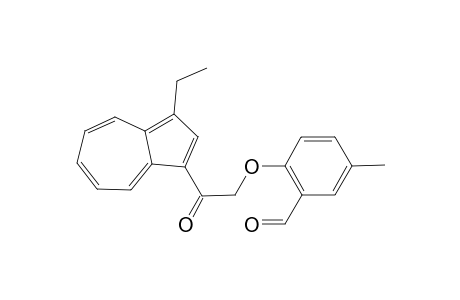 1-[2'-Formyl-4'-methylphenoxy)acetyl]-3-ethylazulene