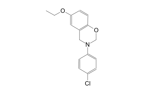 3-(4-chlorophenyl)-3,4-dihydro-2H-1,3-benzoxazin-6-yl ethyl ether