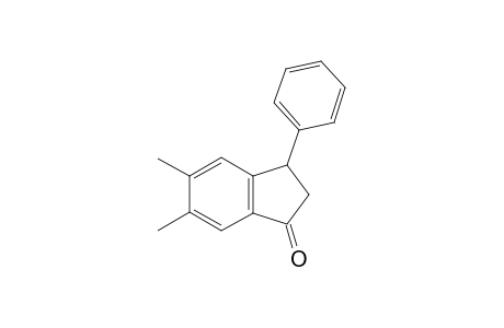 5,6-Dimethyl-3-phenylindan-1-one