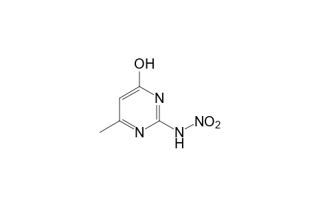 6-methyl-2-nitramino-4-pyrimidinol