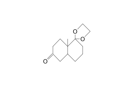 1'-Methyl-1,3-dioxolane-2-spiro-10'-cis-bicyclo(4.4.0)decan-4'-one
