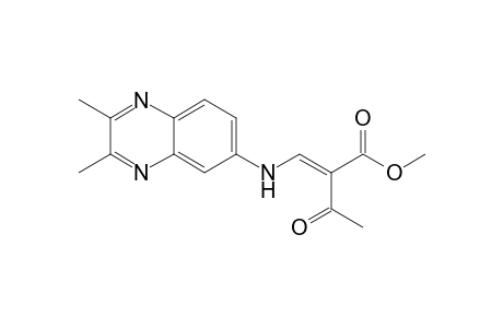 Methyl 2-[(2',3'-dimethylquinoxalin-6'-yl)aminomethylene]-3-oxobutyrate