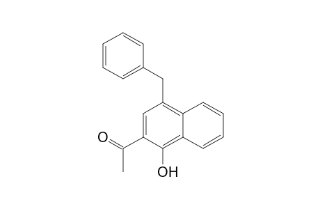 Ethanone, 1-[1-hydroxy-4-(phenylmethyl)-2-naphthalenyl]-