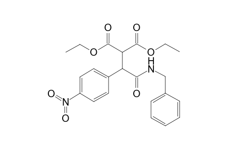 Diethyl 2-[1-p-nitrophenyl-2-(benzylamino)-2-oxoethyl]malonata