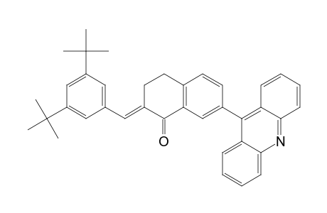 1(2H)-Naphthalenone, 7-(9-acridinyl)-2-[[3,5-bis(1,1-dimethylethyl)phenyl]methylene]-3,4-dihydro-