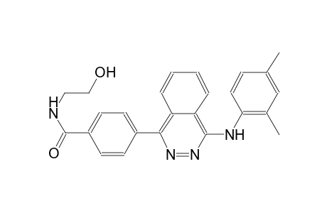 benzamide, 4-[4-[(2,4-dimethylphenyl)amino]-1-phthalazinyl]-N-(2-hydroxyethyl)-