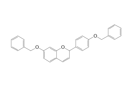(+-)-7-Benzyloxy-2-[4-benzyloxyphenyl]-2H-chromene