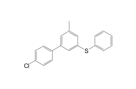 (4'-chloro-5-methylbiphenyl-3-yl)(phenyl)sulfane