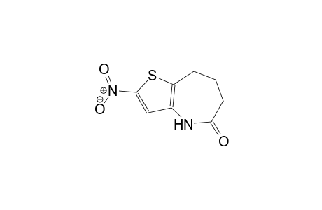 5H-thieno[3,2-b]azepin-5-one, 4,6,7,8-tetrahydro-2-nitro-