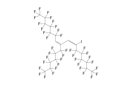 1-Iodo-1,3-bis(tridecafluorohexyl)tridecafluorooct-1,3-diene