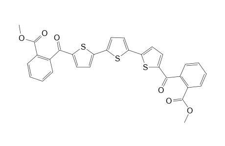 2-[5-[5-[5-(2-carbomethoxybenzoyl)-2-thienyl]-2-thienyl]thiophene-2-carbonyl]benzoic acid methyl ester
