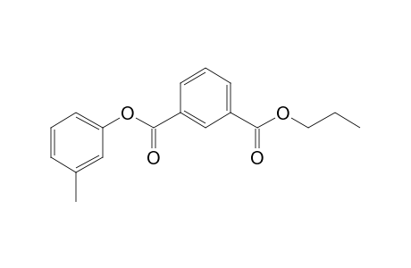 Isophthalic acid, 3-methylphenyl propyl ester