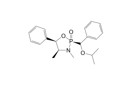 (2S,4S,5R)-2-(.alpha.-Isopropoxybenzyl)-3,4-dimethyl-2-oxo-5-phenyl-1,3-2.lamda.(5)-oxazaphospholidine isomer
