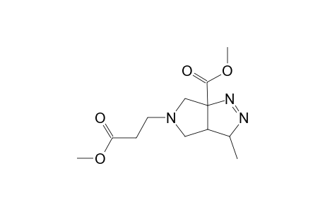 1-Methoxycarbonyl-7-(2-methoxycarbonylethyl)-4-methyl-2,3,7-triazabicyclo[3.3.0]oct-2-ene