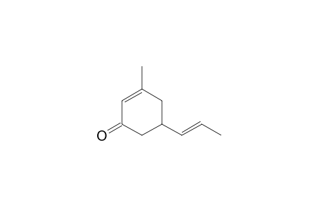 3-Methyl-5-(1-propenyl)-2-cyclohexenone