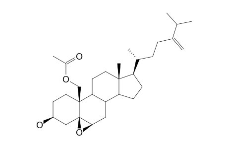 ARMATINOL-A;19-ACETOXY-5-BETA,6-BETA-EPOXY-24-METHYLENECHOLESTAN-3-BETA-OL