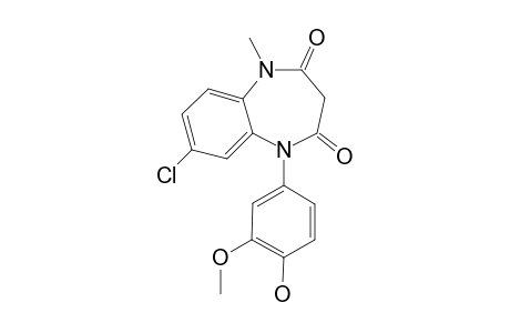 Clobazam-M (HO-methoxy-)