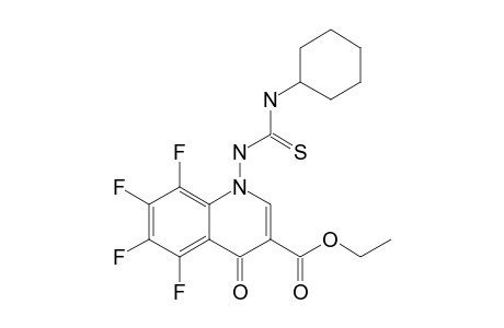 ETHYL_1-CYCLOHEXYLAMINOTHIOCARBONYLAMINO-5,6,7,8-TETRAFLUORO-4-OXO-1,4-DIHYDROQUINOLINE-3-CARBOXYLATE