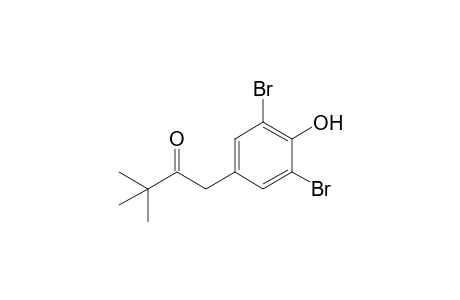 1-(3,5-Dibromo-4-hydroxyphenyl)-3,3-dimethylbutan-2-one