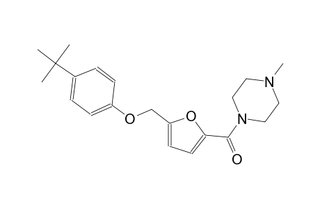1-{5-[(4-tert-butylphenoxy)methyl]-2-furoyl}-4-methylpiperazine