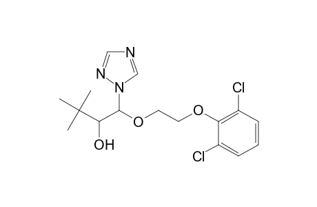 1H-1,2,4-Triazole-1-ethanol, beta-[2-(2,6-dichlorophenoxy)ethoxy]-alpha-(1,1-dimethylethyl)-
