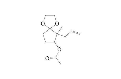 3,3-ETHYLENEDIOXY-2-METHYL-2-(PROP-2'-ENYL)-CYCLOPENT-1-YL-ACETATE