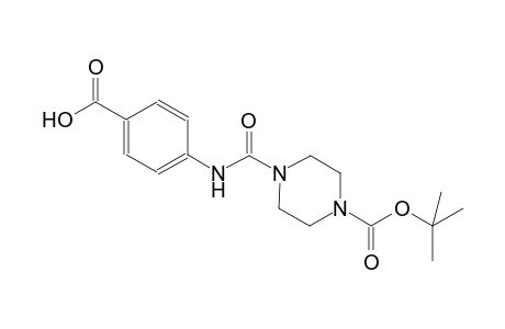1-piperazinecarboxylic acid, 4-[[(4-carboxyphenyl)amino]carbonyl]-, 1,1-dimethylethyl ester