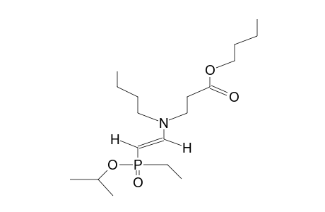 ISOPROPYL (E)-2-[N-BUTYL-N-(2-BUTOXYCARBONYLETHYL)AMINO]VINYL(ETHYL)PHOSPHINATE
