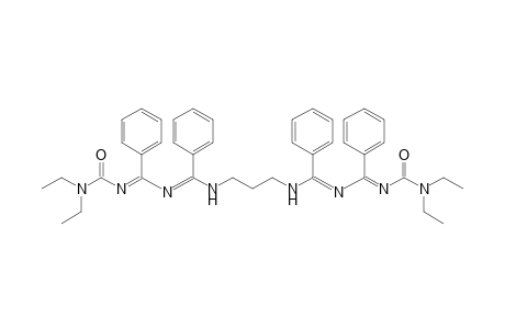 N,N'-Bis[5-(diethylamino)-1,3-diphenyl-2,4-diaza-6-oxa-1,3,5-hexatrienyl]-1,3-propylenediamine