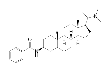 20-(N,N-Dimethylamino)-3.beta.-(benzamido)-pregnane