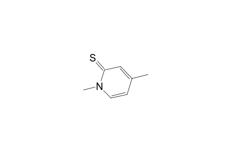 2(1H)-Pyridinethione, 1,4-dimethyl-