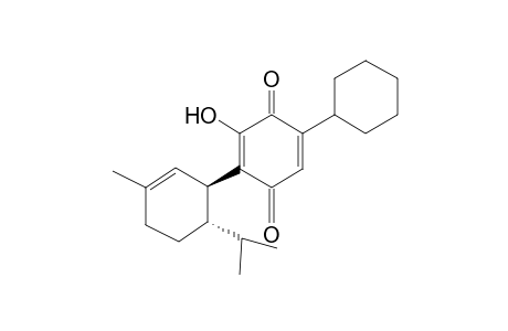 (1'S*,6'S*)-6'-Hydroxy-6-isopropyl-3-methyl-[1,1':4',1''-tercyclohexane]-2,3',6'-triene-2',5'-dione