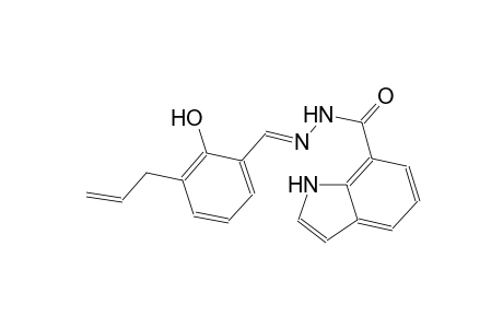 N'-[(E)-(3-allyl-2-hydroxyphenyl)methylidene]-1H-indole-7-carbohydrazide
