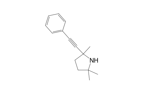 2-[Phenylethynyl]-2,5,5-trimethylpyrroline