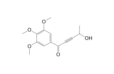 4-Hydroxy-1-(3,4,5-trimethoxyphenyl)-2-pentyn-1-one