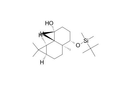 (1aR,3aS,4S,7R,7aS,7bR)-4-[tert-butyl(dimethyl)silyl]oxy-1,1,3a,7-tetramethyl-1a,2,3,4,5,6,7a,7b-octahydrocyclopropa[a]naphthalen-7-ol