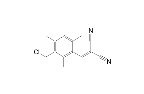 2-(3-Chloromethyl-2,4,6-trimethyl-benzylidene)-malononitrile