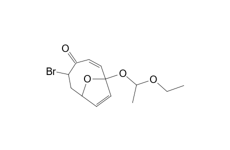 1-[1'-(Ethoxy)ethyloxy]-5-bromo-10-oxabicyclo[5.2.1]deca-2,8-dien-4-one